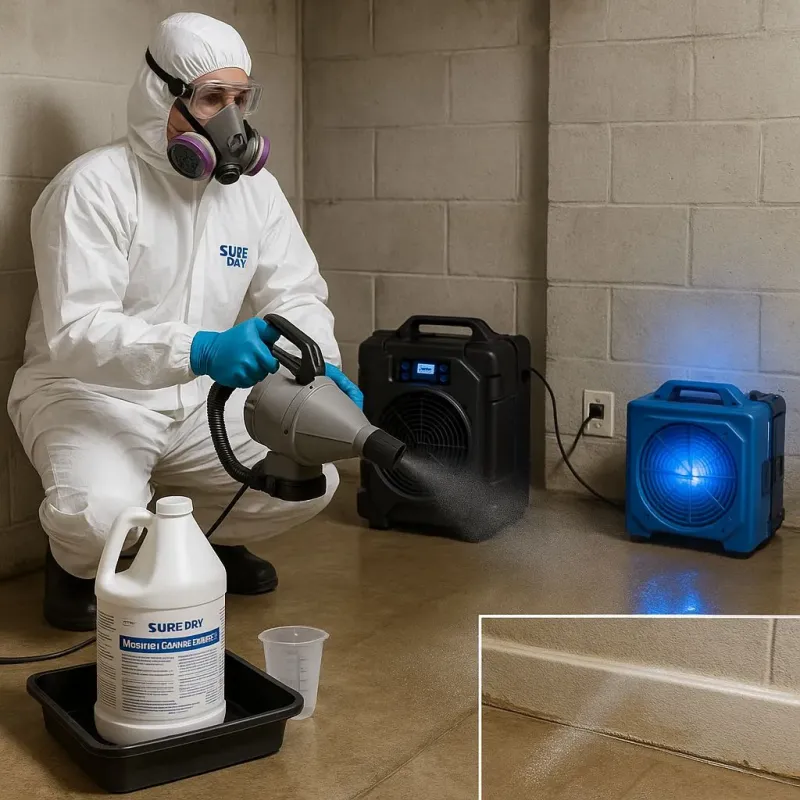 Sanitization and Odor Removal process in West Fargo, ND